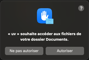 Allow Woof to access document files in Claude Desktop